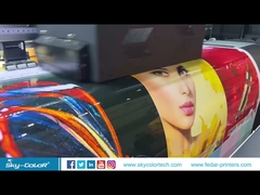 High Speed High Efficiency 8-Head Skycolor Inkjet Printer Flex Printing Machine